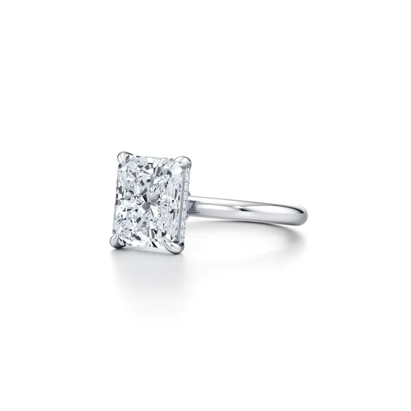 Radiant Cut Diamond Engagement Ring